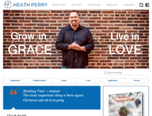 Tablet Screenshot of heathperry.com